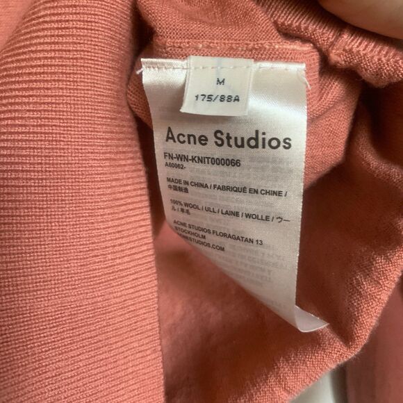 Acne Studios Wool Floragatan Crewneck - Picture 4 of 6